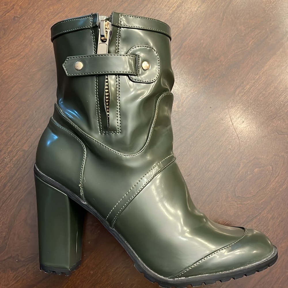 Military Style Booties by Izabella Rue - Picture 2 of 16